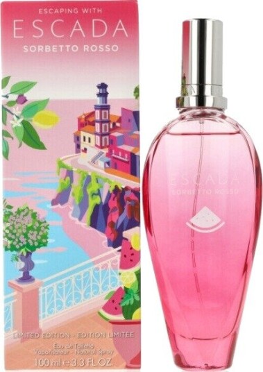 Escada Sorbetto Rosso Edt 100ml