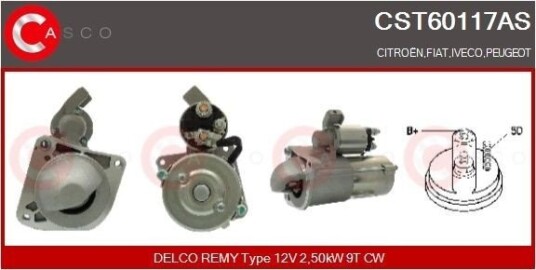 CASCO CST60117AS Starter CASCO CST60117AS Starter