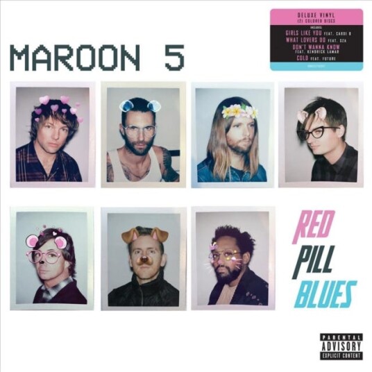 Maroon 5  Red Pill Blues  LP/Vinyl