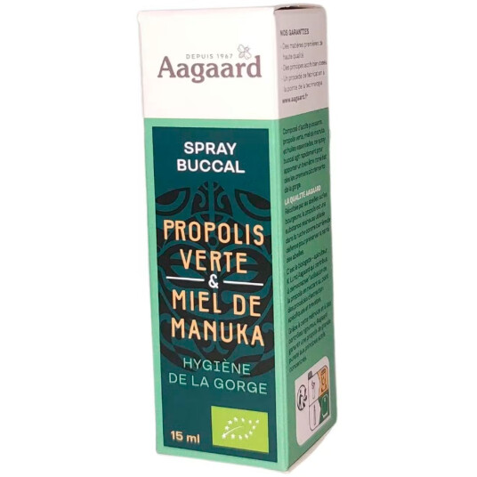 Munnspray Økologisk Grønn Propolis Aagaard Buccal