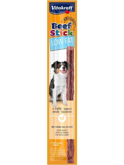 Vitakraft Beef Stick Low Fat 12G 1 Pack