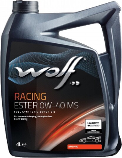 Motorolje WOLF RACING ESTER 0W-40 MS 5L