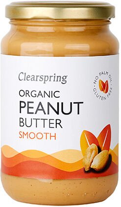 Clearspring Peanøttsmør Smooth Ø - 170 g Clearspring Peanøttsmør Smooth Ø - 170 g
