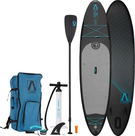 FitNord Aqua 330 SUP-brettsett, svart G2 FitNord Aqua 330 SUP-brettsett, svart G2