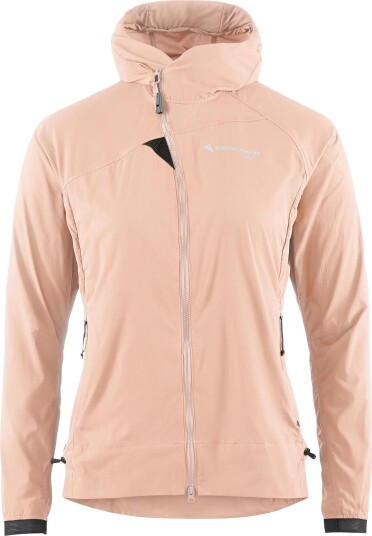 Klättermusen Women"s Nal Hooded Jacket Cream Rose XS