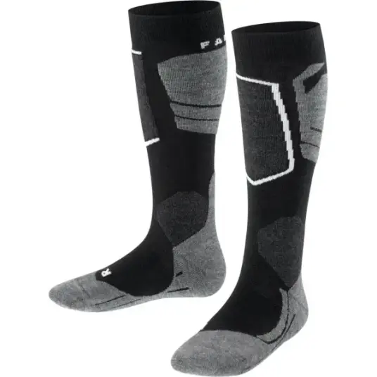 Falke SK4, Skisokker, Barn, Black 27-30 Falke SK4, Skisokker, Barn, Black 27-30