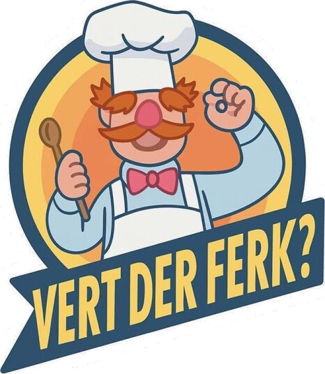 Klistremerke Vert Der Ferk? 4 Klistremerker