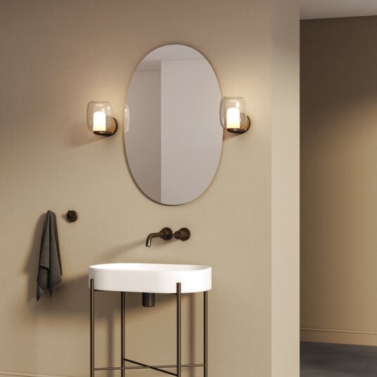 Astro Lighting Aquina vegglampe opp eller ned IP44 G9 - Matt svart