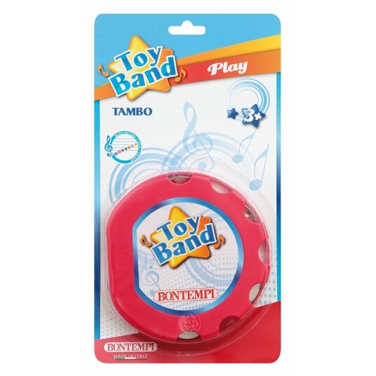 Bontempi Tamburin med cymbaler Bontempi Tamburin med cymbaler