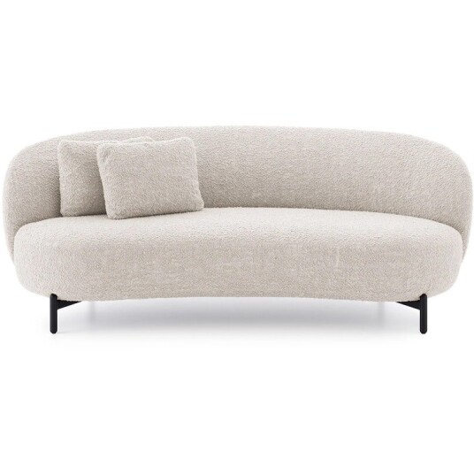 Kartell Lunam Curly Sofa Hvit