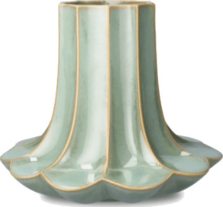 Kähler Kantarel vase 20,5 cm grønn Kähler Kantarel vase 20,5 cm grønn