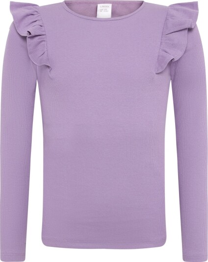 Lindex Long Sleeved Top Purple 128