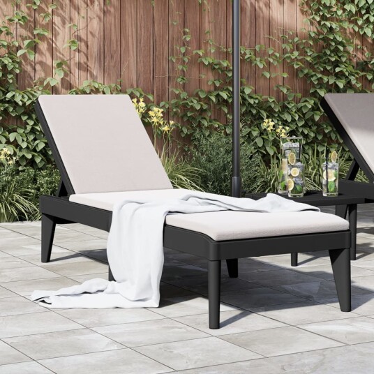  Solseng antrasitt 186x60x29 cm PP 364219
