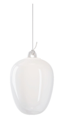 Lodes Oblò Taklampe Medium 2700K Silke Hvit/ Hvit