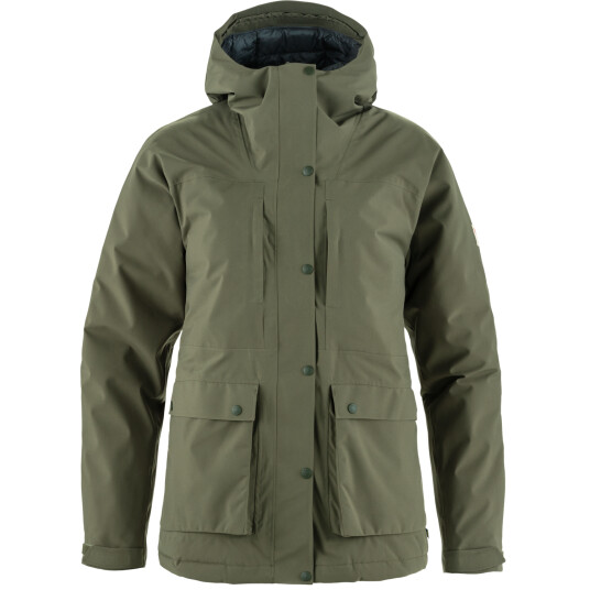 Fjellreven Women's Hc Hydratic Padded Jacket Laurel Green L