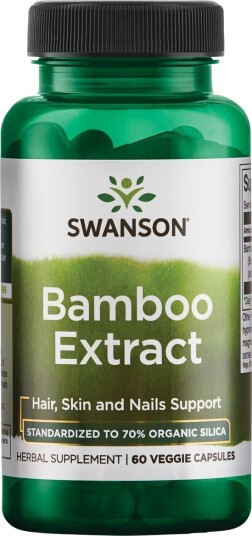 Bamboo Extract Bambus ekstrakt 60 kapsler