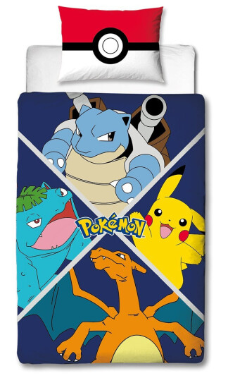 Bed Linen - Adult Size 140 x 200 cm - Pokemon POK611 Bed Linen - Adult Size 140 x 200 cm - Pokemon POK611