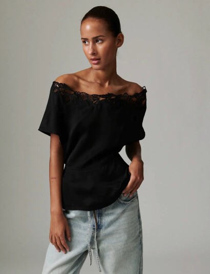 Day Birger et Mikkelsen Lesto Matte Crepe Black 40