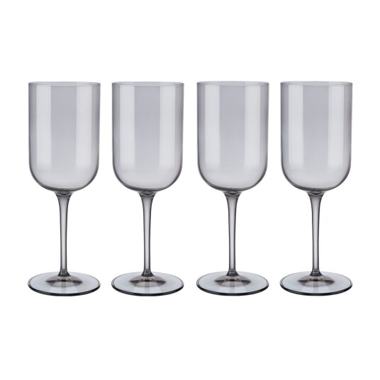 blomus Fuum r?dvinsglass 40 cl 4-pakning Smoke blomus Fuum r?dvinsglass 40 cl 4-pakning Smoke