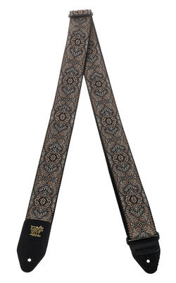 Ernie Ball E-Guitar Strap Gull/Svart Ernie Ball E-Guitar Strap Gull/Svart