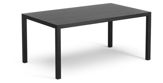 Swedese Bespoke salongbord 58 x 100 cm H 45 cm Svartbeiset eik
