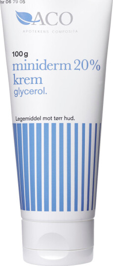 Gram Miniderm Krem 20%, 100 gram Gram Miniderm Krem 20%, 100 gram