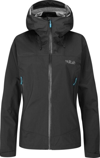 Rab Women's Downpour Plus 2.0 Jacket L, Black