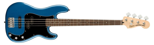 Squier Affinity Series Precision Bass Pj Lake Placid Blå, Svart Pickguard Laurel