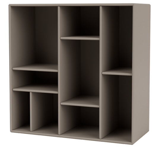 Montana COMPILE dekorativ hylle 69,6x69,6 cm Truffle 141