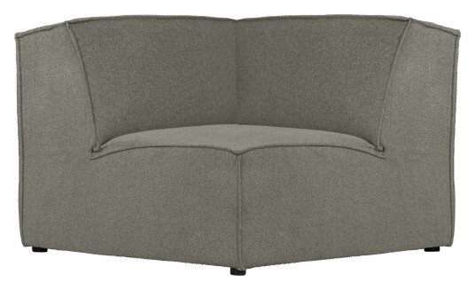 basiclabel Silvijn Hjørneseksjon, Turtle Bouclé Unoliving