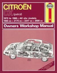 Citroen Cx Petrol (75 - 88) Haynes Repair Manual Av Haynes Publishing