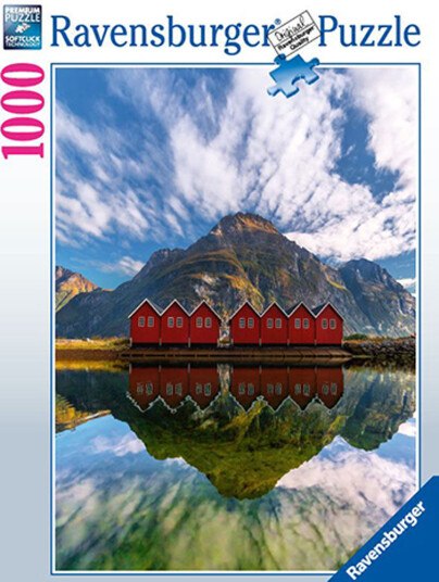 Ravensburger Puslespill 1000 Brikker Sunndalsøra