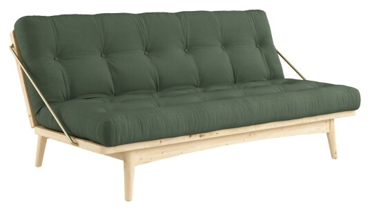 Karup Design Folk Sovesofa, Furutre/Olive Green 1599356-11-0 1599356-06-0 Karup Design Folk Sovesofa, Furutre/Olive Green 1599356-11-0 1599356-06-0