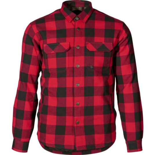 Seeland Men's Canada Shirt Rød L Man Seeland Men's Canada Shirt Rød L Man