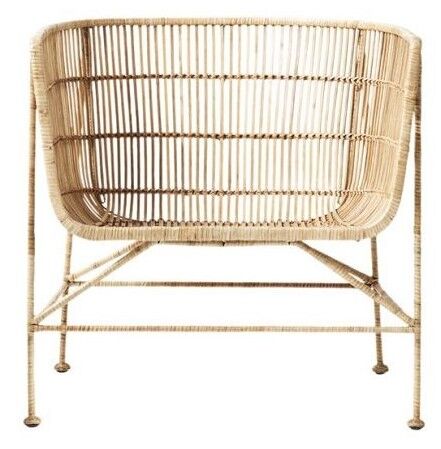 House Doctor - Coon Loungestol - Natur Unoliving House Doctor - Coon Loungestol - Natur Unoliving