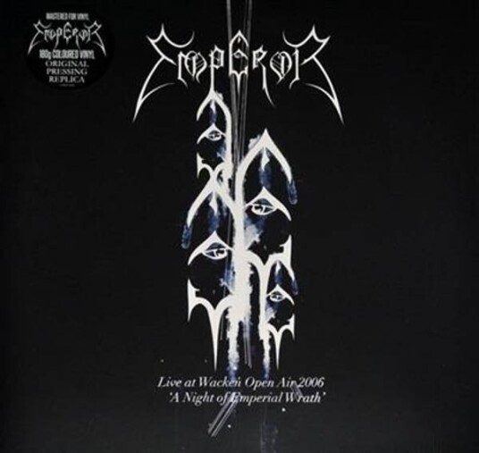 Emperor Live At Wacken Open Air 2006 "A Night Of Emperial Wrath" 2lp Vinyl 180g