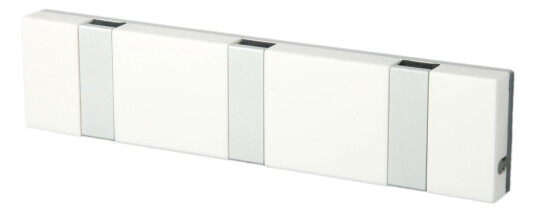 Loca Knax knaggrekke 20 cm kompositt hvit