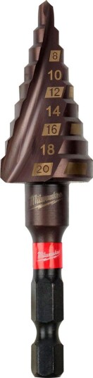 Milwaukee Trinnbor Shw 2mm Trinn 4-20mm