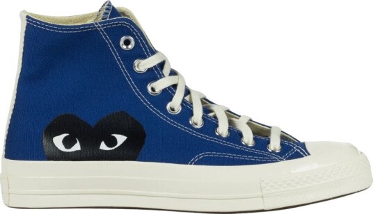 Comme des Garçons Play Herre Sko Blå 42 1/2 EU,