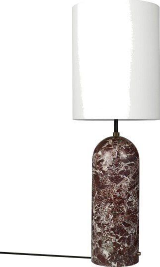 Gravity Floor Lamp Maroon / White Gravity Floor Lamp Maroon / White