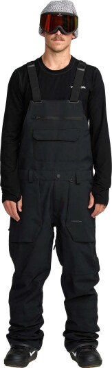 Volcom Men's Roan Bib Overall Black S Volcom Men's Roan Bib Overall Black S