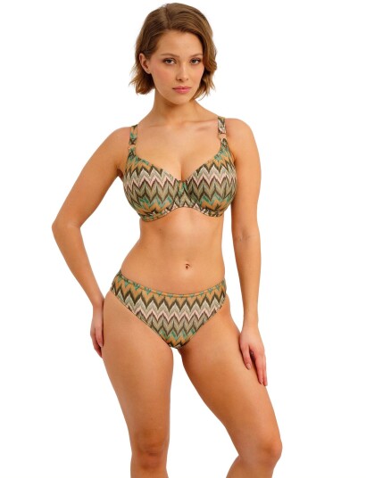 Freya Arizona Wave   Khaki green   H x 80