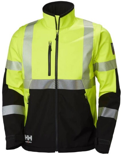 Helly Hansen Workwear ICU 74272-369 Softshelljakke varsel, gul/svart Str. XXL, Klær