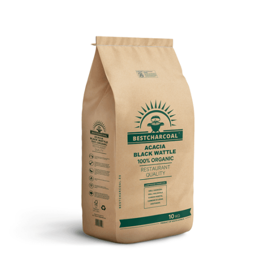 Acacia Black Wattle grillkull 10 kg