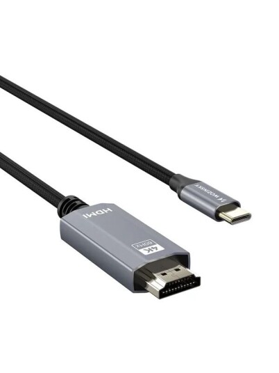 Wozinsky WCCH 01 USB C HDMI 4K 60Hz Cable 1.8m Black Wozinsky WCCH 01 USB C HDMI 4K 60Hz Cable 1.8m Black