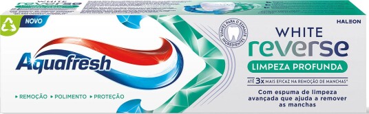 Whitening Tannkrem AQUAFRESH White Reverse Deep Clean Tannkrem 75 ml