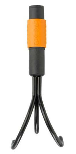 Fiskars QuikFit Håndkultivator 90 mm Stål Fiskars QuikFit Håndkultivator 90 mm Stål