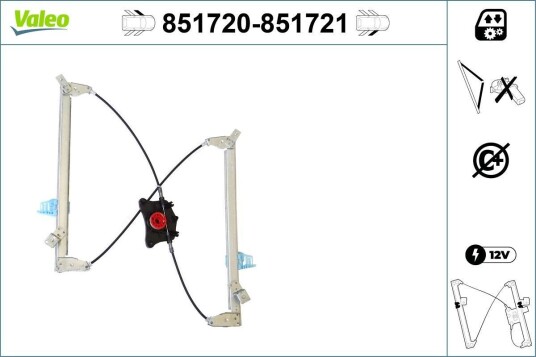 Vindusheis VALEO 851720