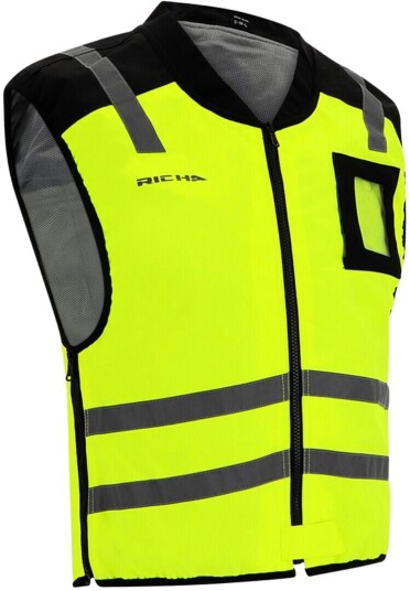 Richa Sleeveless Safety Vest S M L Gul Richa Sleeveless Safety Vest S M L Gul