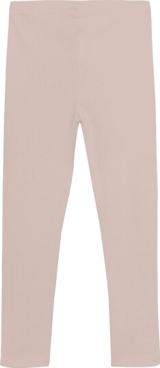 Huttelihut Leggings rib til barn   sepia rose (122)   122